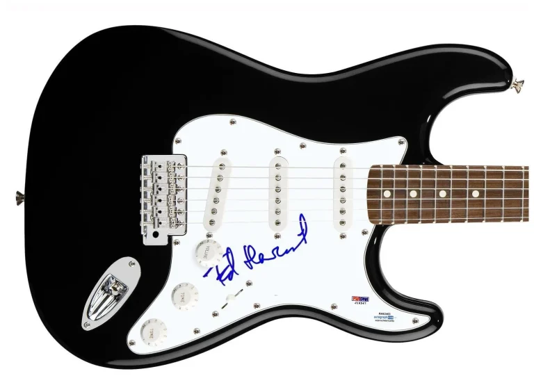 Ed Harcourt Signed Autographed Guitar ACOA