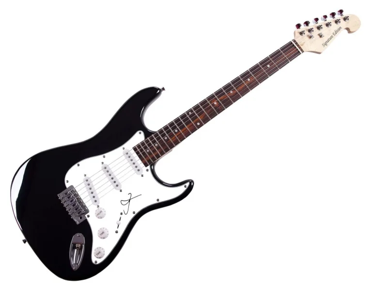 Fall Out Boy Pete Wentz Signed Autographed Guitar
