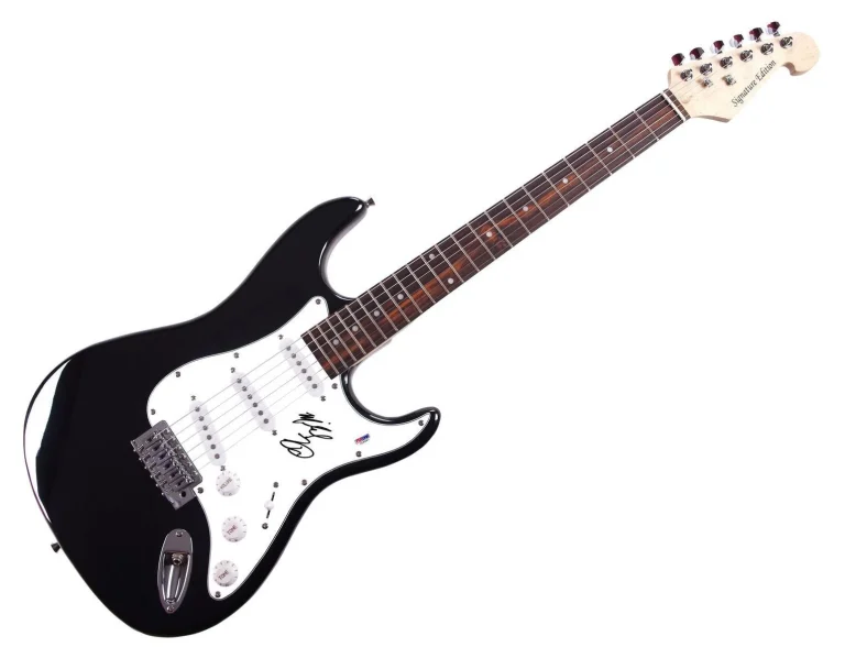 Fool's Gold Michael Tapper Signed Autographed Guitar PSA