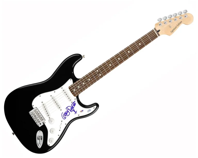 Quicksilver Messenger Service Gary Duncan Signed Autographed Guitar ACOA PSA
