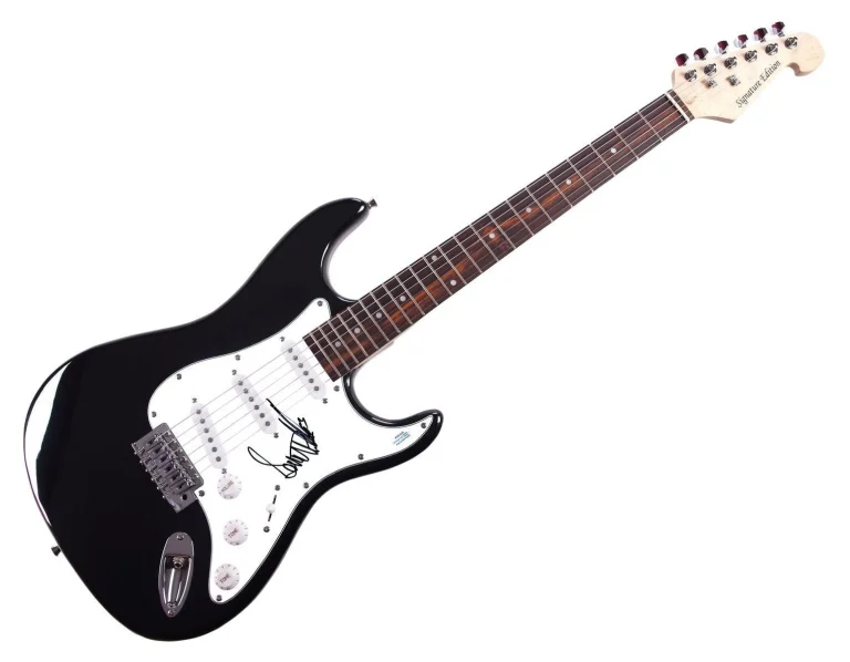Sonny Rollins Signed Autographed Guitar Jazz ACOA
