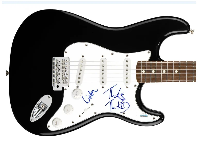 The Duke Spirit Signed Autographed Guitar ACOA
