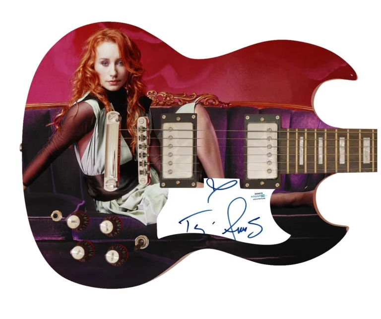 Tori Amos Signed Autographed Poster Photo Guitar ACOA