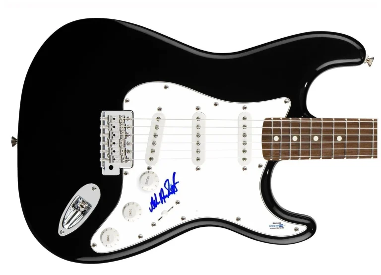 Allan Holdsworth Signed Autographed Guitar ACOA