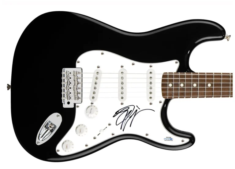 Cinderella Tom Keifer Signed Autographed Guitar ACOA