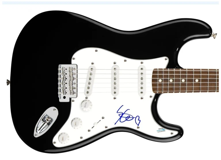 Flaming Lips Steve Drozd Signed Autographed Guitar ACOA