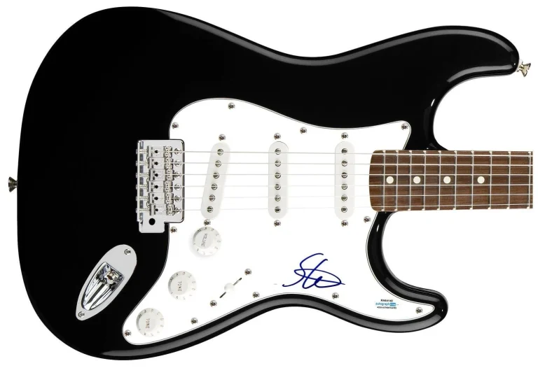 Flaming Lips Steven Drozd Signed Autographed Guitar ACOA