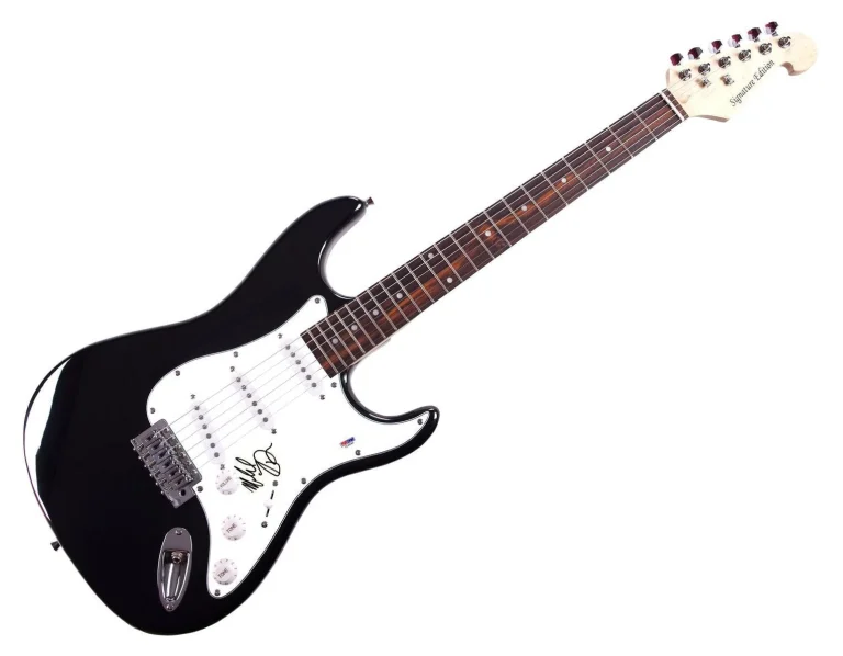 Fool's Gold Michael Tapper Signed Autographed Guitar PSA