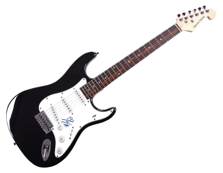 Fool's Gold Michael Tapper Signed Autographed Guitar PSA