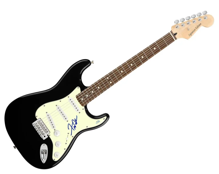Frankie Avalon Signed Autographed Guitar ACOA