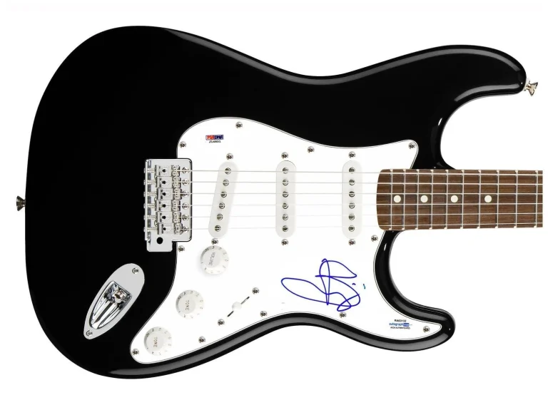 Good Charlotte Benji Madden Signed Autographed Guitar ACOA