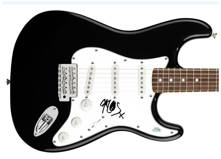 The Libertines Carl Bar?t Signed Autographed Guitar ACOA