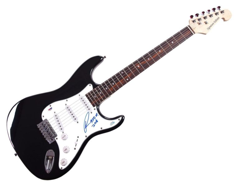 Todd Rundgren Signed Autographed Guitar ACOA PSA