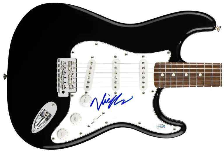 Vic Mensa Signed Autographed Guitar ACOA