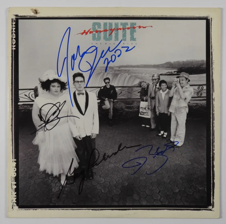 Honeymoon Suite JSA Signed Autograph Album Record Vinyl The Big Rize