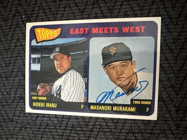 Masanori Murakami Signed Trading Card Autographed San Francisco Giants Japan