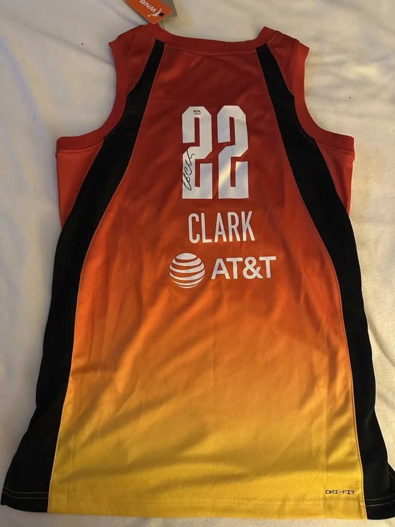 Caitlin Clark SIGNED 2025 WNBA All Star Jersey PSA Authenticated M Indianapolis