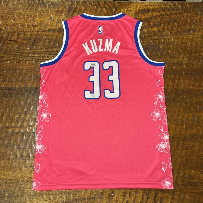 Kyle Kuzma Signed Washington Wizards Jersey JSA Coa Autographed