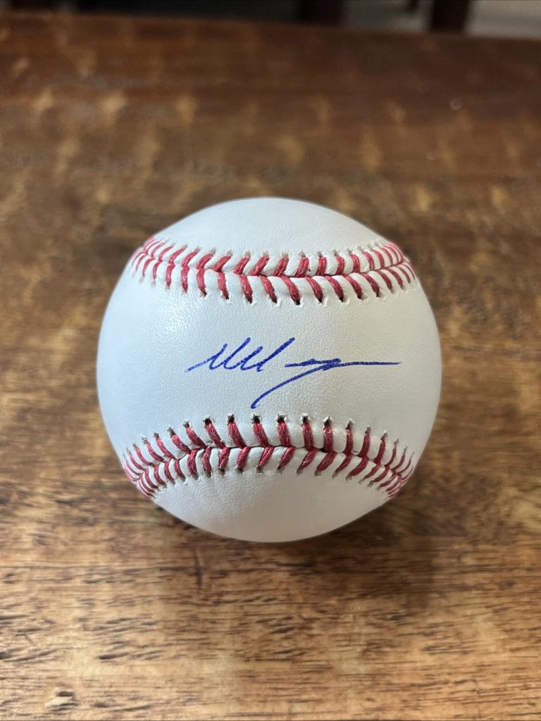 Marcelo Mayer Signed Official Major League Baseball JSA Coa Red Sox Autographed