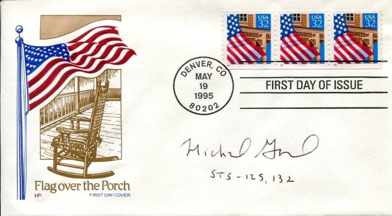 Michael Good NASA Astronaut Space Shuttle Atlantis STS Signed Autograph FDC