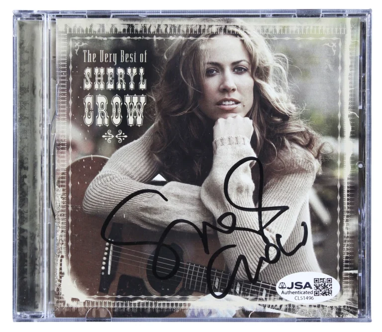 Sheryl Crow Signed The Very Best of Sheryl Crow CD Booklet w/ Disc JSA #CL51496