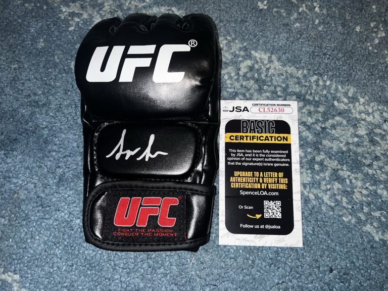Suga Sean O'Malley Signed UFC Boxing Glove UFC Champ JSA Auth #2