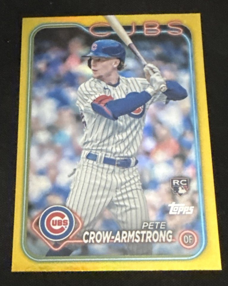 2024 Topps Gold Foil #407 Pete Crow-Armstrong (RC)