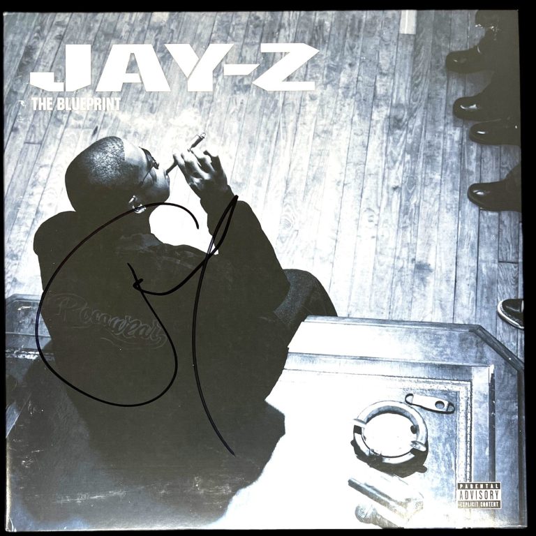 JAY Z SIGNED AUTOGRAPHED THE BLUEPRINT ALBUM VINYL LP JSA LOA RENEGADE!