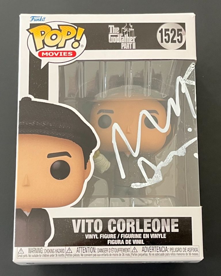 ROBERT DENIRO SIGNED THE GODFATHER 2 VITO CORLEONE FUNKO w/EXACT VIDEO PROOF COA