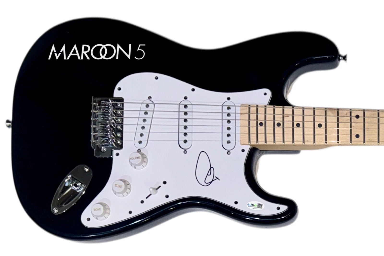 Adam Levine Maroon 5 Signed Autograph Electric Guitar Lead Singer JSA ...
