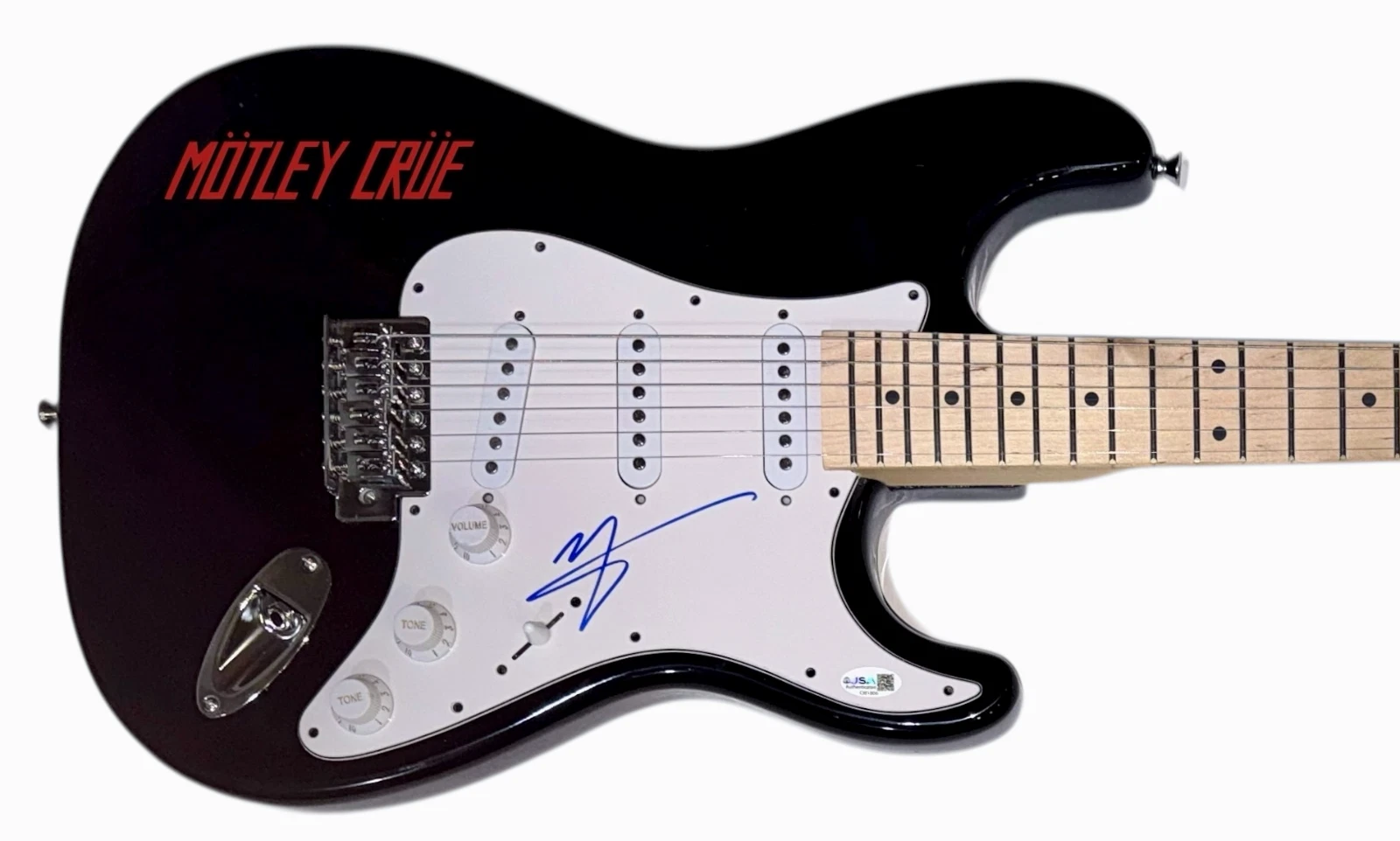 Vince Neil Motley Crue Signed Autograph Electric Guitar Band Lead ...