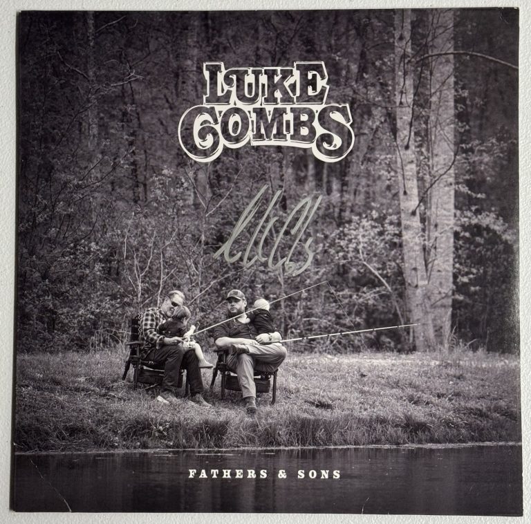 Luke Combs Signed Autographed Fathers & Sons Album PSA/DNA
