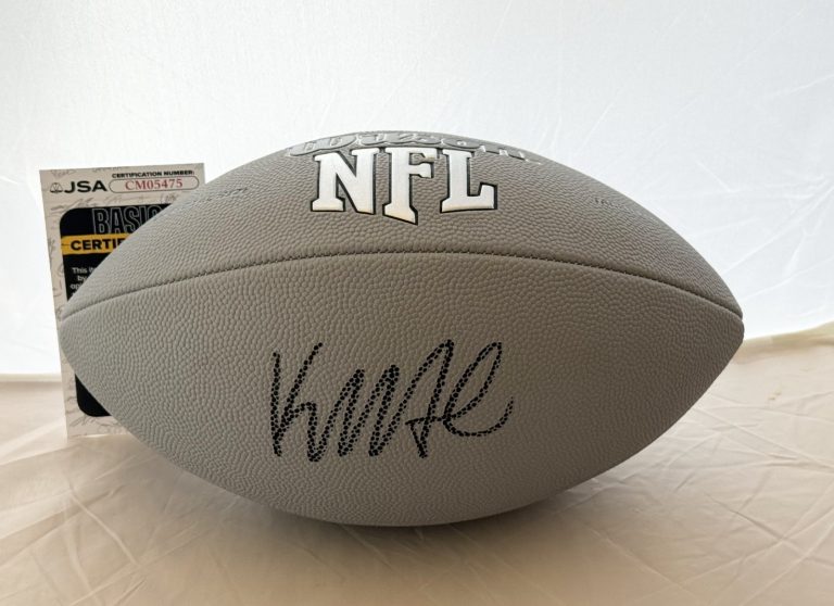 Kayden McDonald Ohio State Buckeyes signed NFL Football autographed JSA