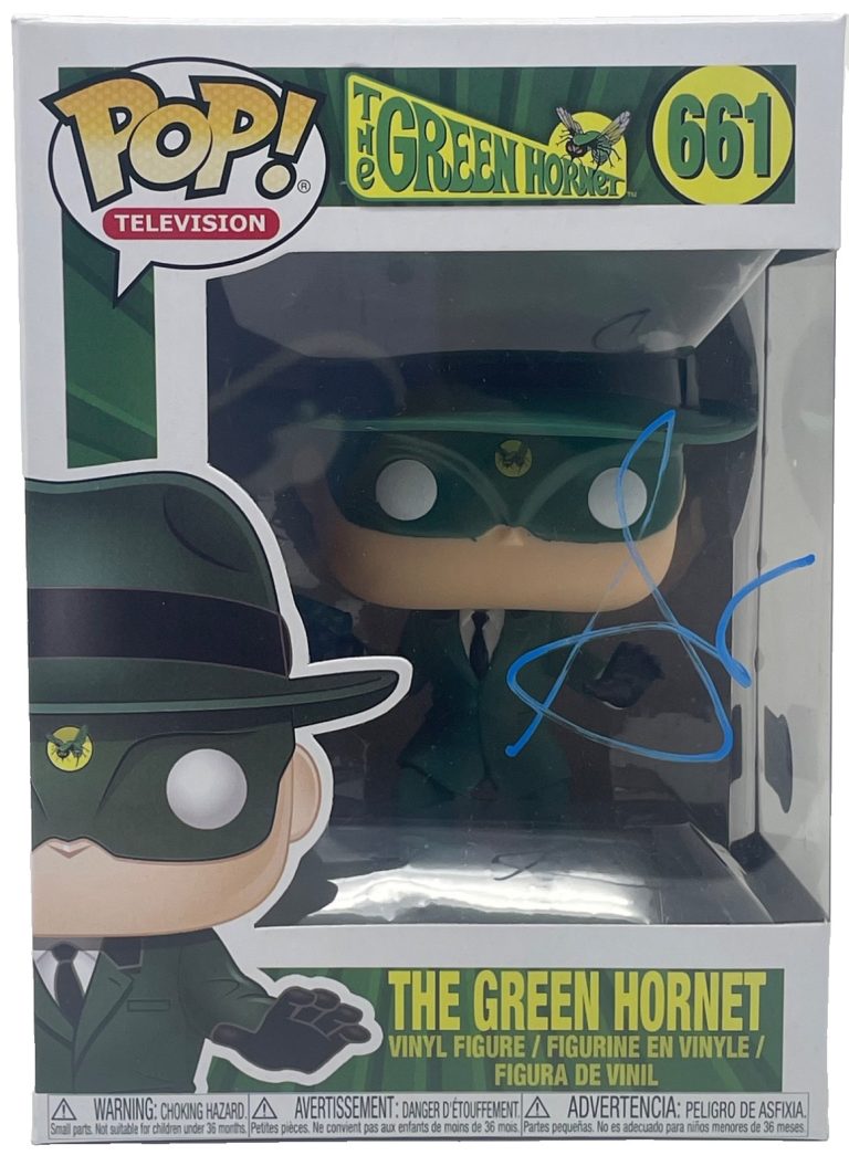 Seth Rogen Signed The Green Hornet Funko Pop #661 Autograph Figure Beckett COA