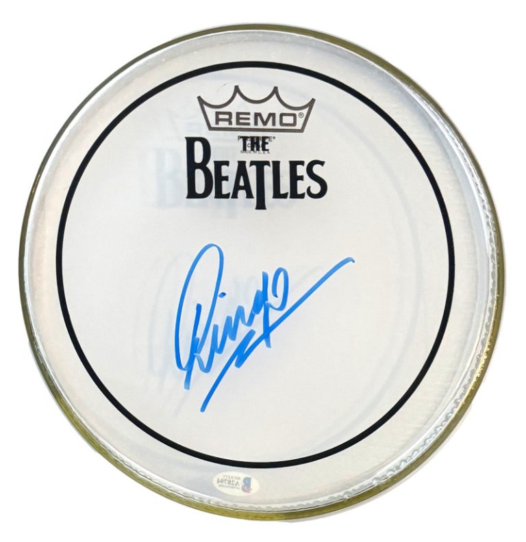 Ringo Starr The Beatles Signed Autograph 10