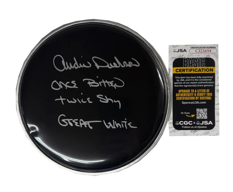 Audie Desbrow Signed Great White 8
