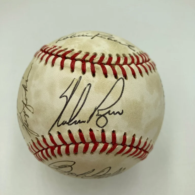 Sandy Koufax Nolan Ryan Tom Seaver Pitching Greats Multi Signed Baseball JSA COA