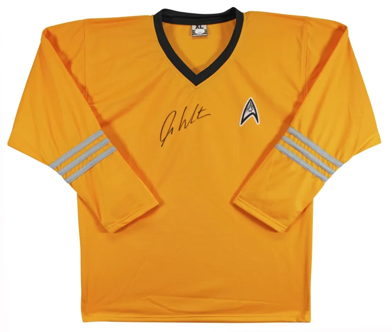 William Shatner Star Trek Authentic Signed Uniform Shirt JSA #AU66669
