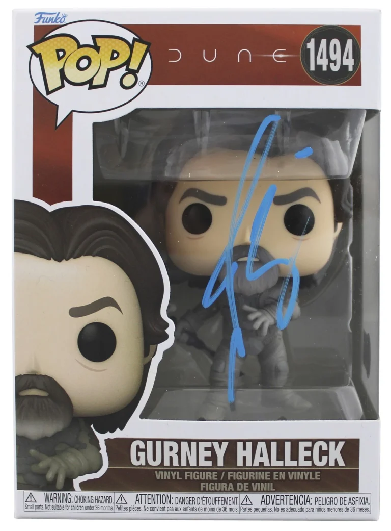 Josh Brolin Dune Signed Gurney Halleck #1494 Funko Pop Vinyl Figure BAS