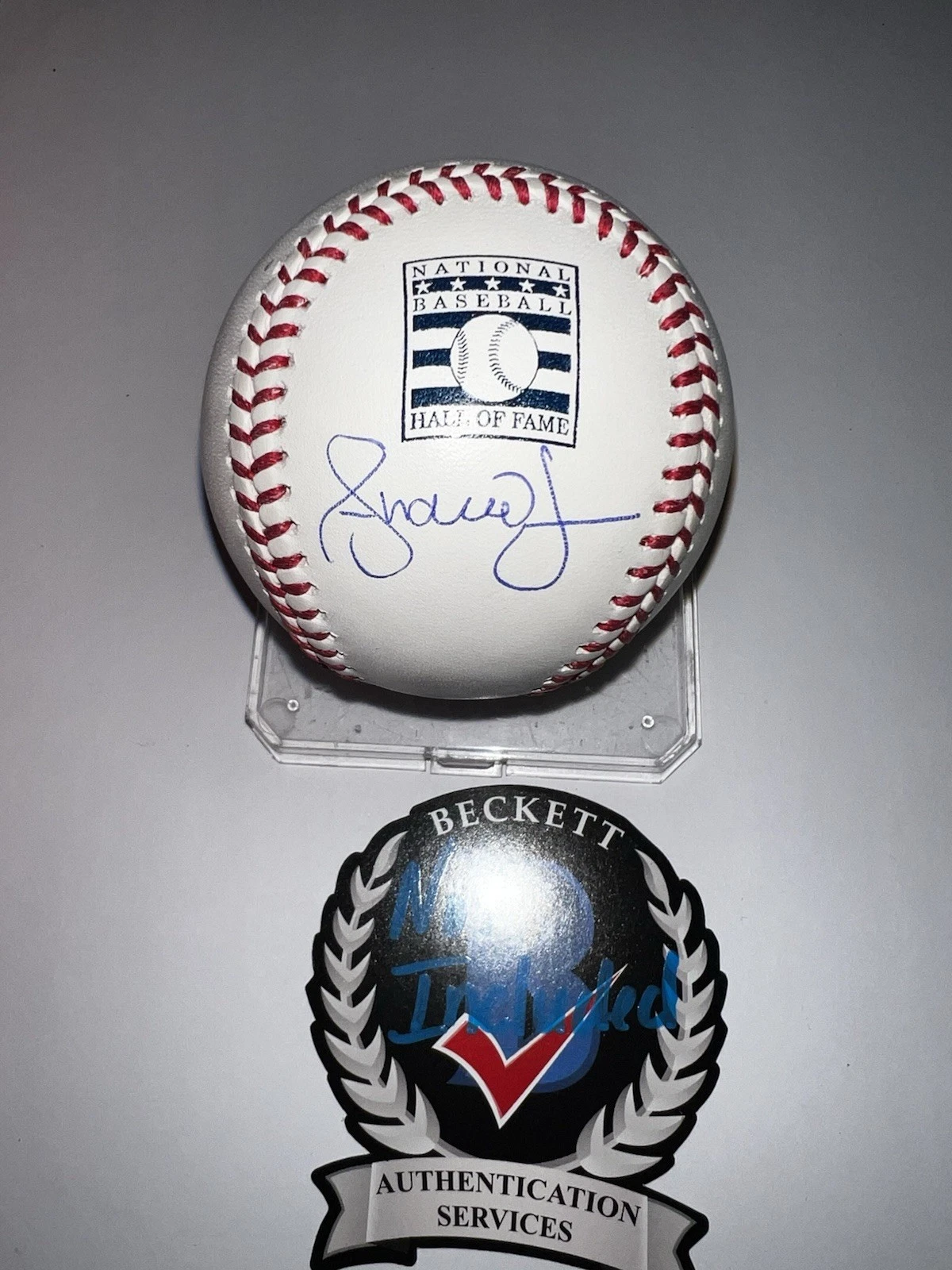 Andruw Jones Signed Official Hall Of Fame Baseball Atlanta Braves 2026 ...