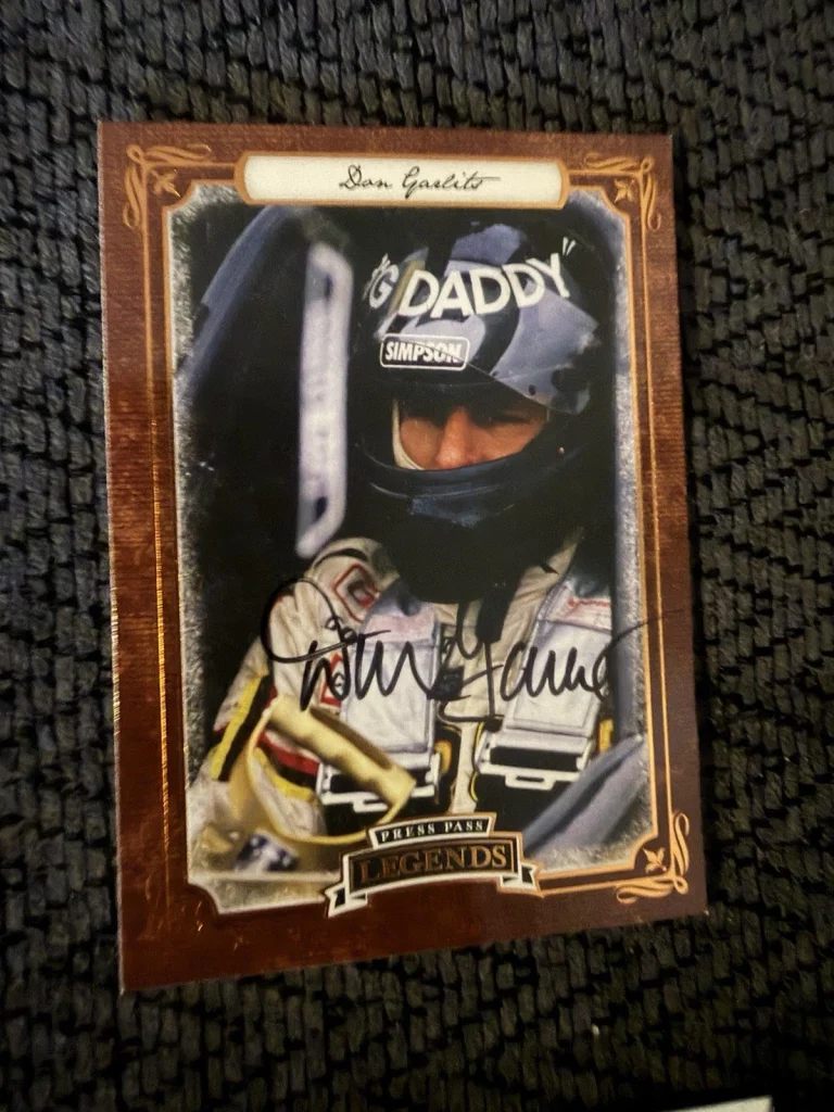Big Daddy Don Garlits signed Trading Card Autographed Nhra Legend