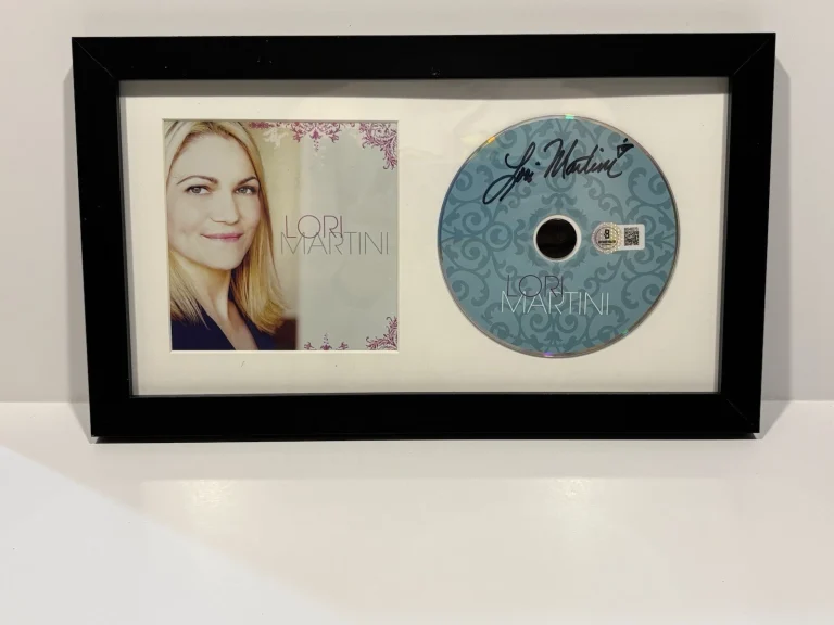 Lori Martini Signed CD Framed Dance Moms Autograph Beckett Authentic