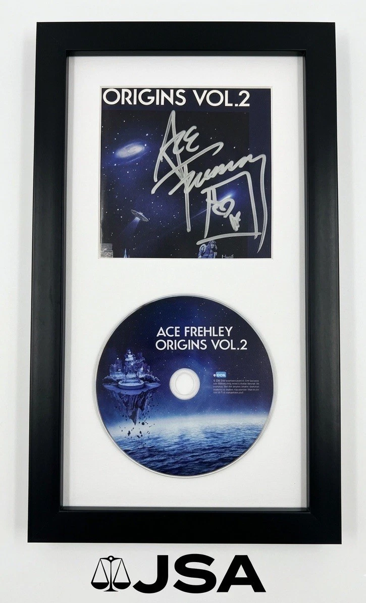Ace Frehley Signed Origins Vol. 2 CD Framed JSA Authentic KISS