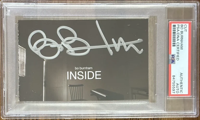 Bo Burnham CD Inside The Songs ~ SIGNED CD COVER CUT PHOTO PSA DNA COA AUTOGRAPH