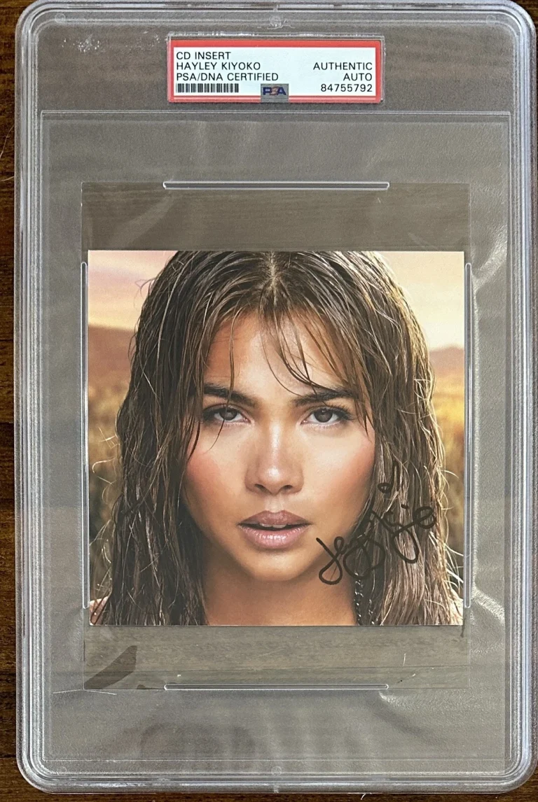 Hayley Kiyoko SIGNED AUTOGRAPHED Panorama CD Cover Picture Photo PSA DNA COA