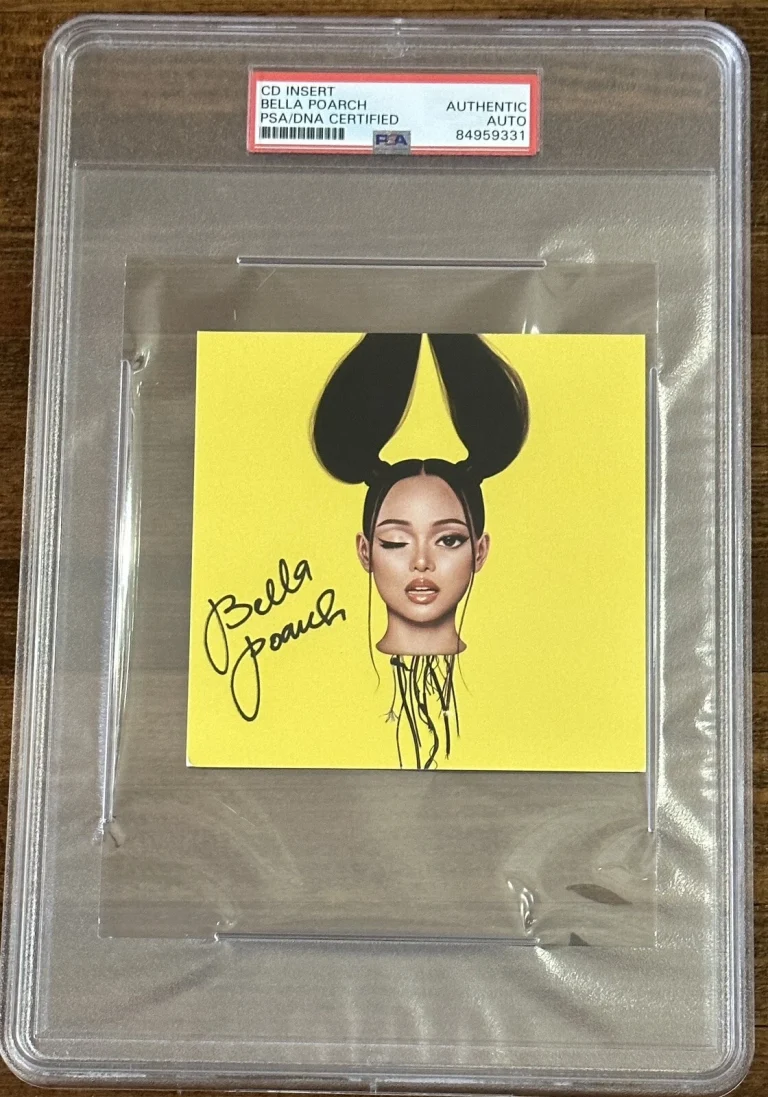 BELLA POARCH DOLLS EP SIGNED ALBUM ART CARD AUTOGRAPH PICTURE PSA DNA COA PHOTO