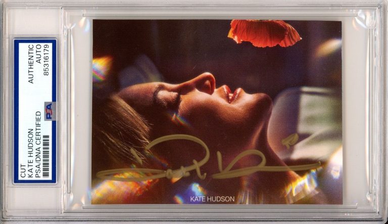Kate Hudson SEXY & HOT SIGNED CD Cover Album Picture Photo PSA DNA COA Certified