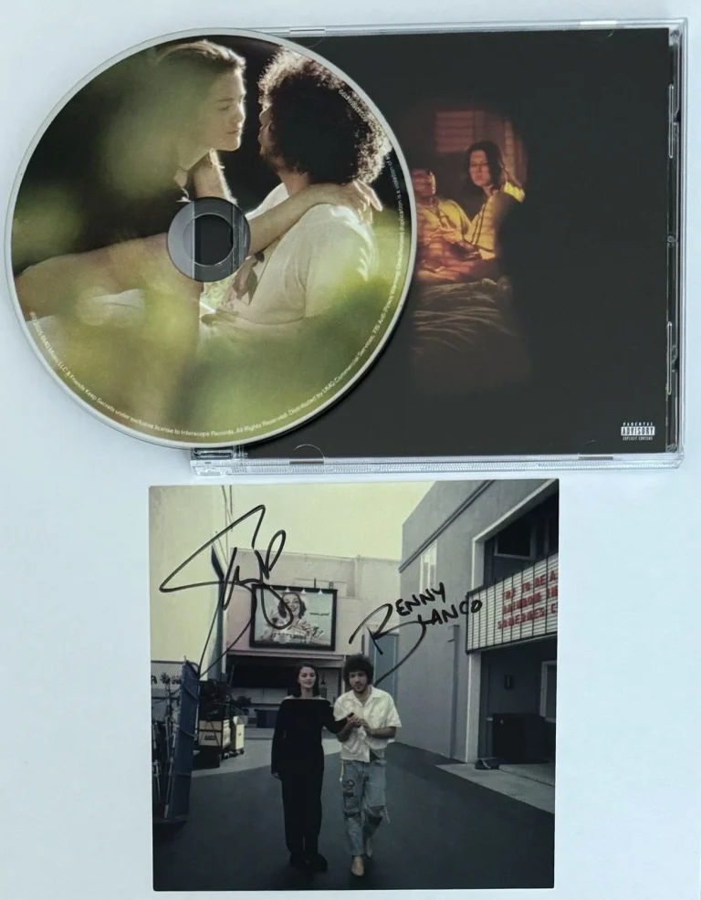 SIGNED Selena Gomez Benny Blanco I Said Love You Photo Card & CD BAS Beckett COA