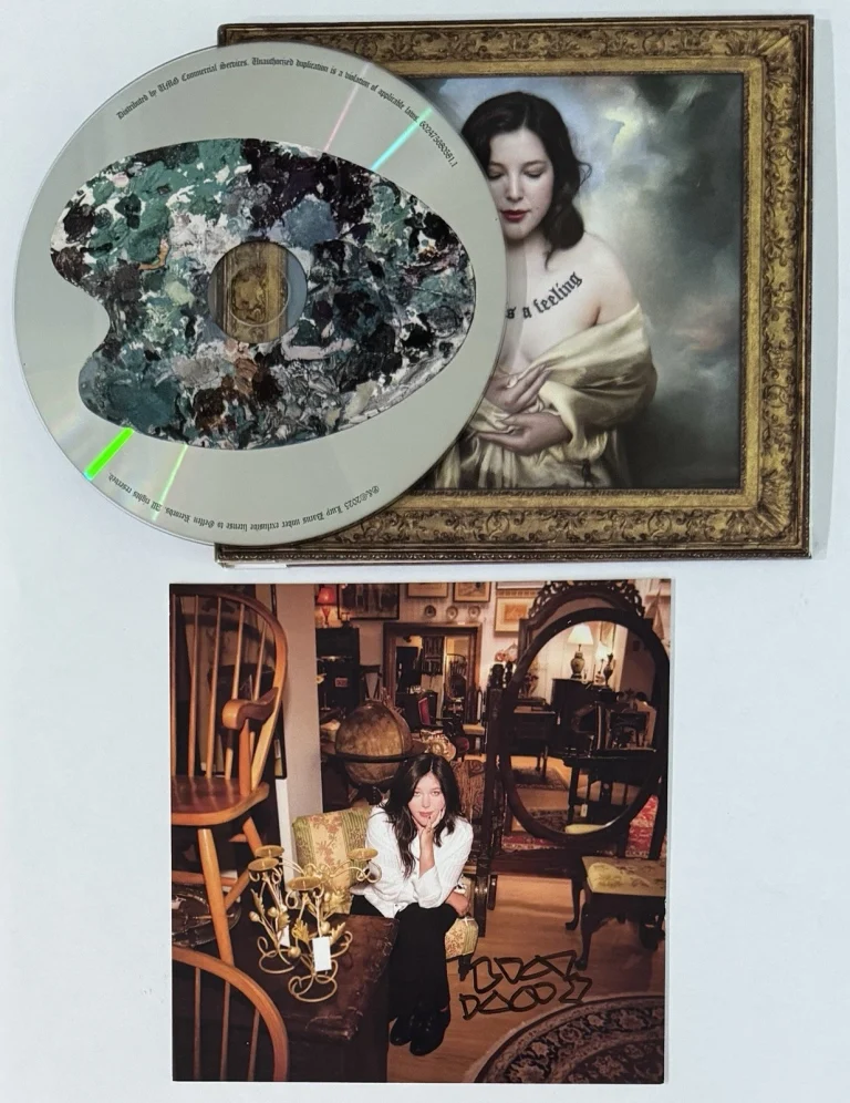 SIGNED Lucy Dacus Forever Is A Feeling SEXY PHOTO & CD BAS Beckett COA Boygenius