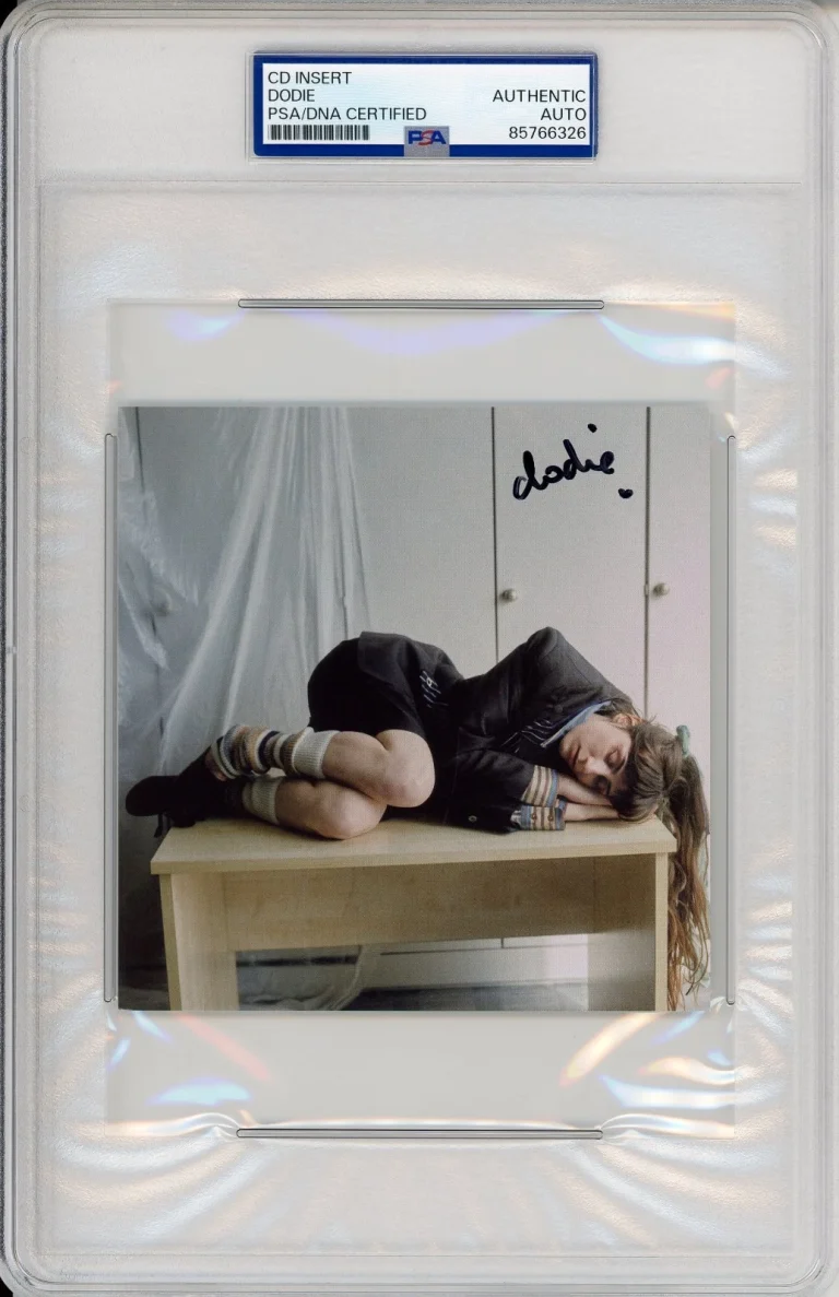 SIGNED Dodie Autograph Not for Lack of Trying CD Photo Album Card PSA DNA COA